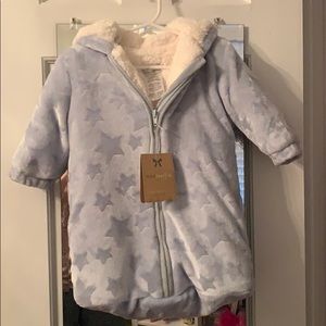 Super soft and warm wearable baby blanket/sack